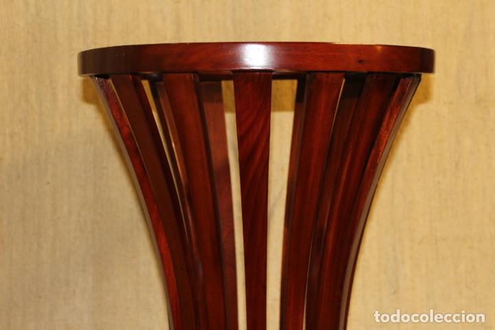 Antig&uuml;edades: macetero de madera - Foto 5