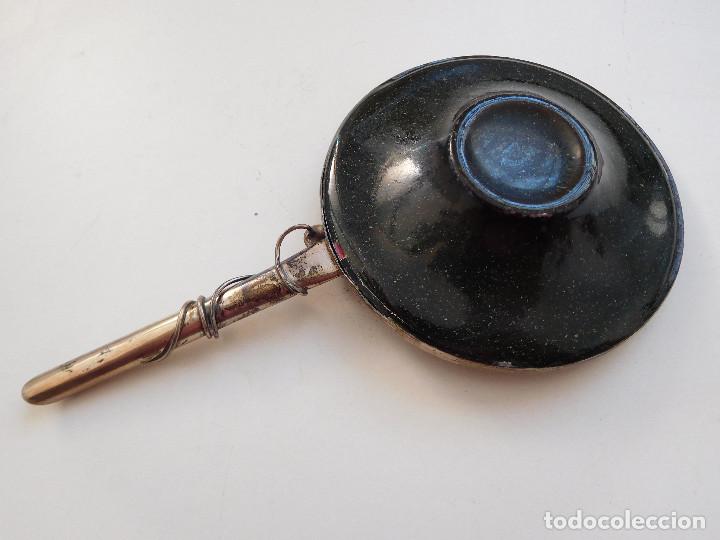 Antig&uuml;edades: Palmatoria de plata y esmalte a&ntilde;os 70 - Foto 6