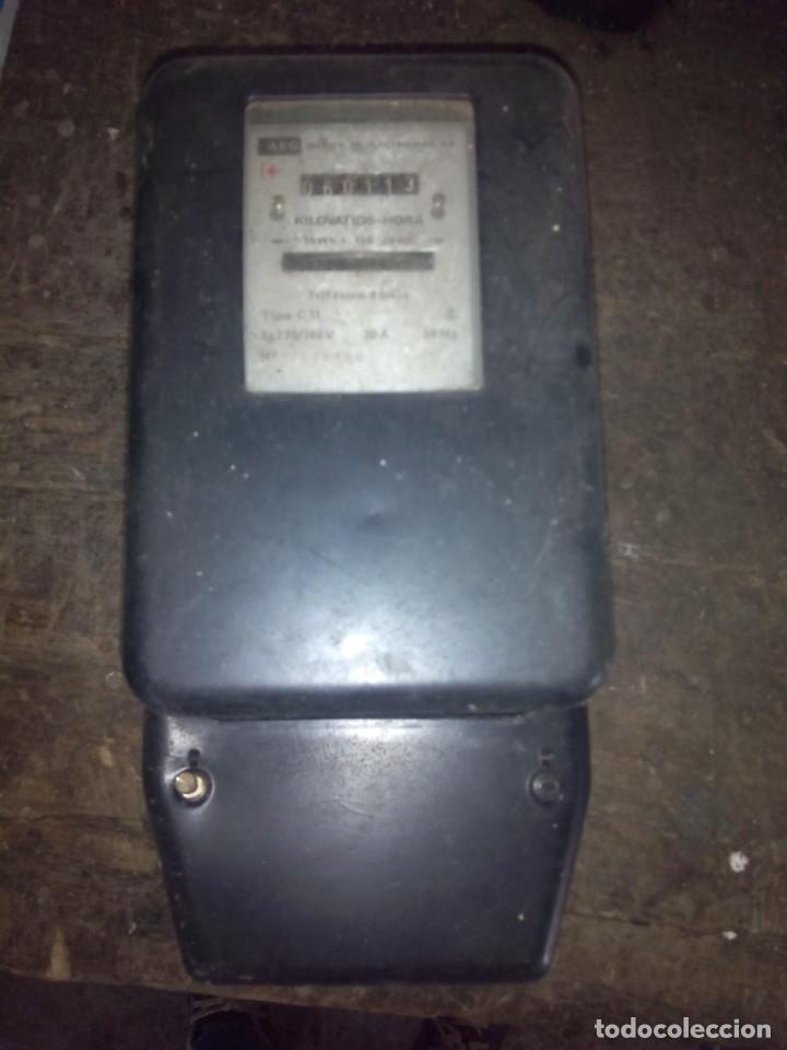 Antig&uuml;edades: CONTADOR ELECTRICO - Foto 2