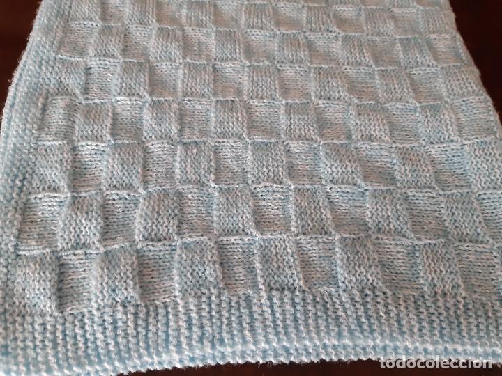 antigua toquilla pequeña de lana de crochet hec - Compra venta en  todocoleccion