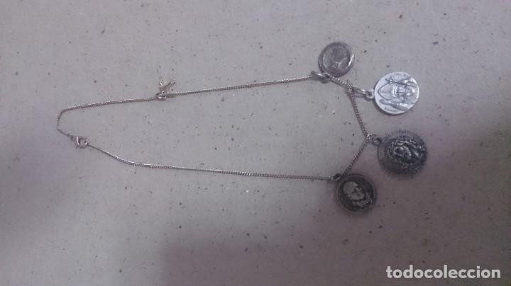 Antig&uuml;edades: CADENA Y 4 MEDALLAS M2. 10. - Foto 11