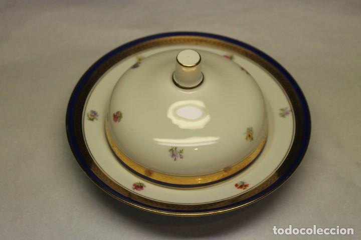Antig&uuml;edades: QUESERA DE PORCELANA DE LIMOGES - Foto 2