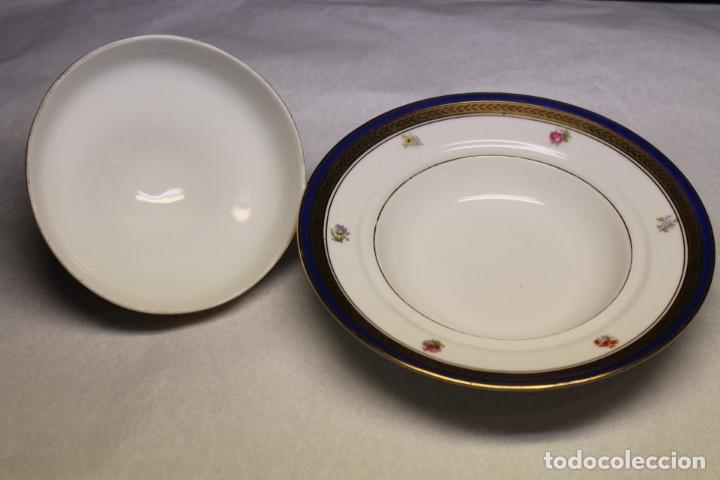 Antig&uuml;edades: QUESERA DE PORCELANA DE LIMOGES - Foto 3