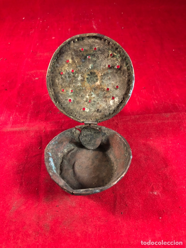 Antig&uuml;edades: Utensilio antiguo para calentar - Foto 2