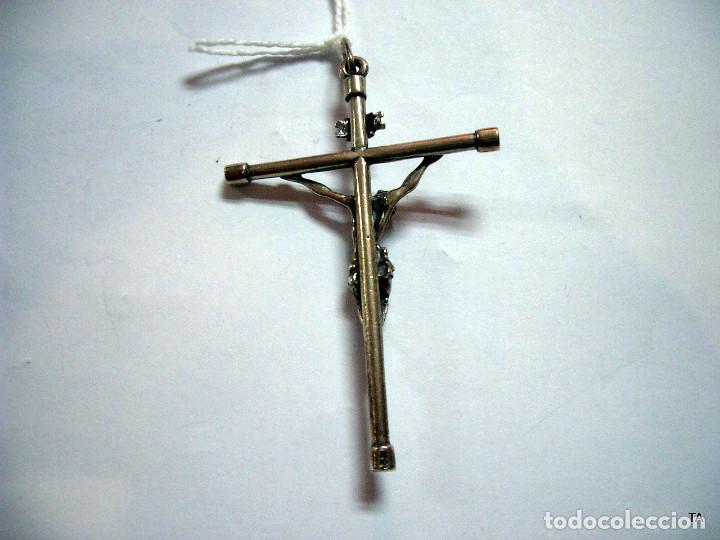 Antig&uuml;edades: cruz de plata. REF-428 - Foto 3