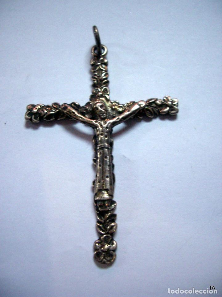 Antig&uuml;edades: cruz de plata 925. REF-429 - Foto 1