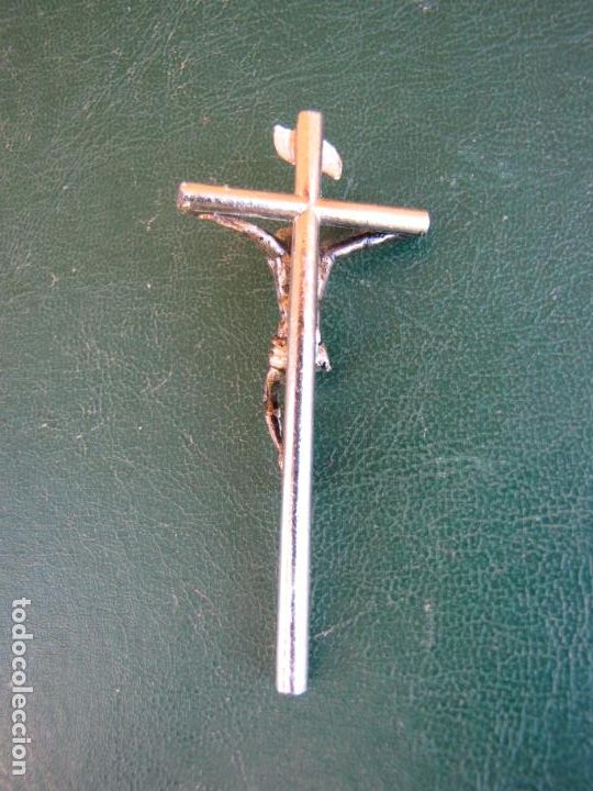 Antig&uuml;edades: 6- Crucifijo metal - Foto 3