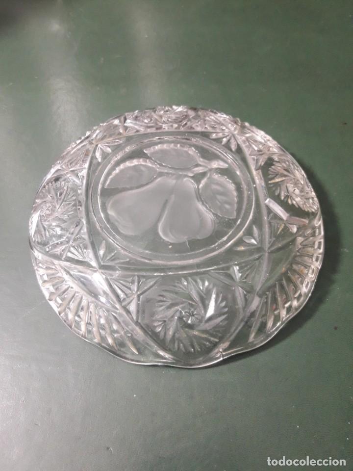Antig&uuml;edades: Plato de cristal - Foto 2