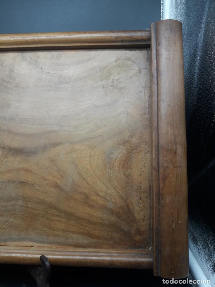 Antig&uuml;edades: Bandeja de madera - Foto 2