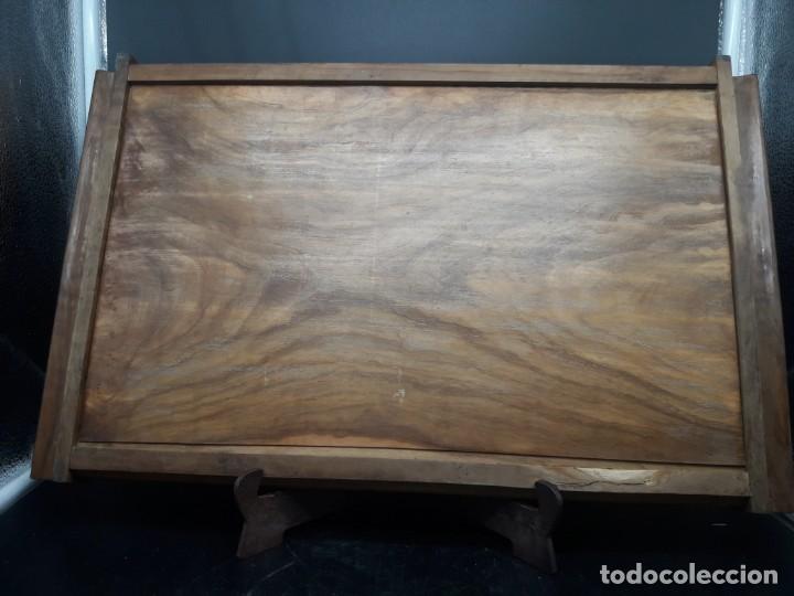 Antig&uuml;edades: Bandeja de madera - Foto 3