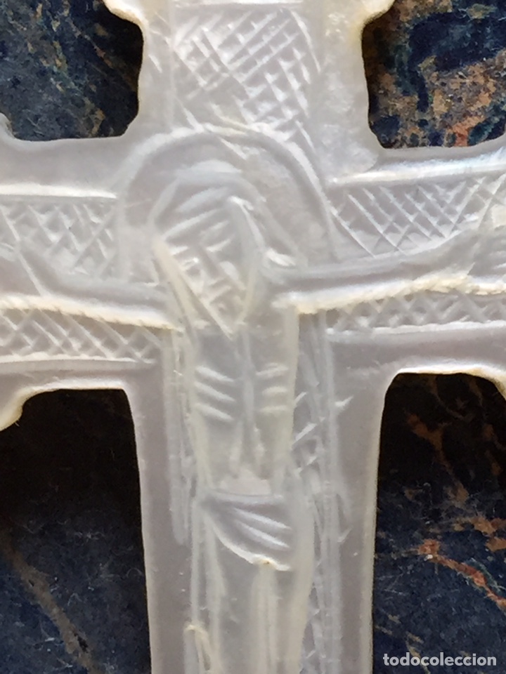 Antig&uuml;edades: CRUZ DE N&Aacute;CAR DE JERUSALEM. S. XVIII - Foto 2