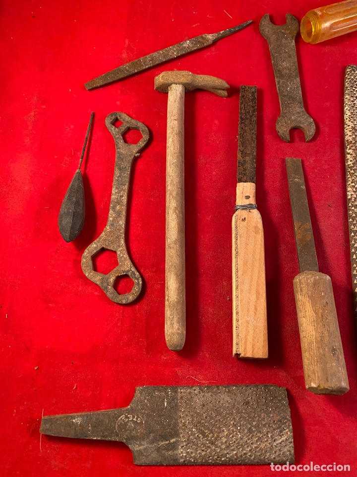 Antig&uuml;edades: Lote de herramientas antiguas - Foto 2