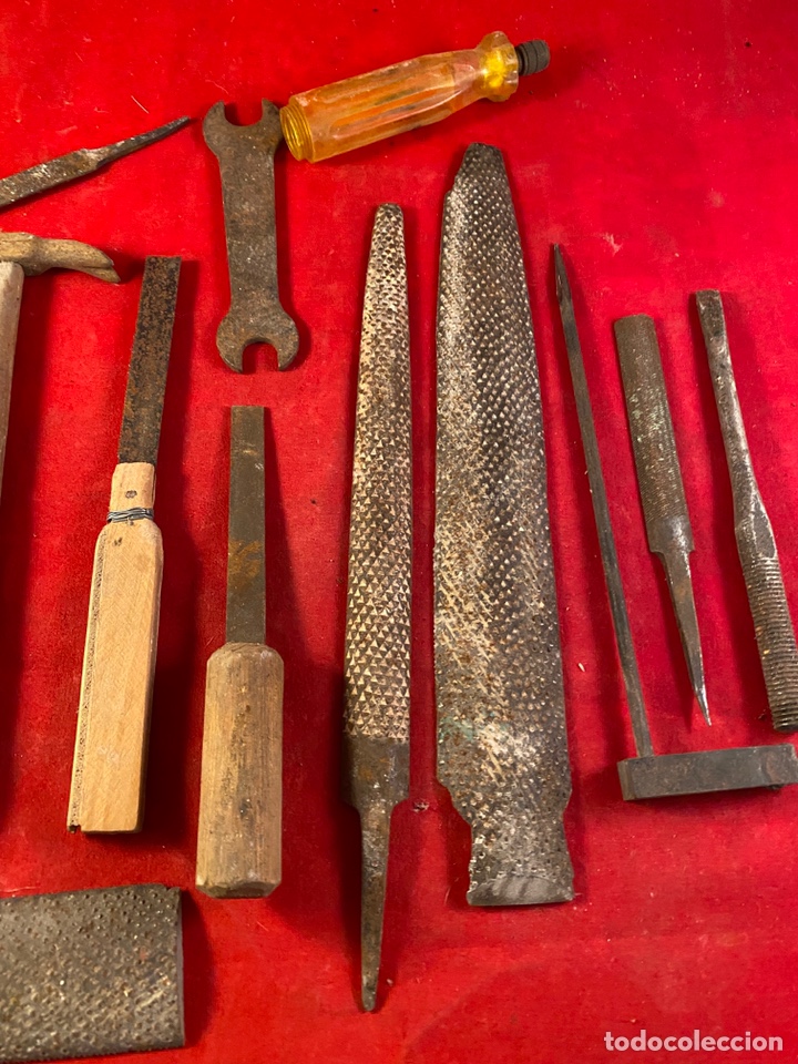 Antig&uuml;edades: Lote de herramientas antiguas - Foto 3