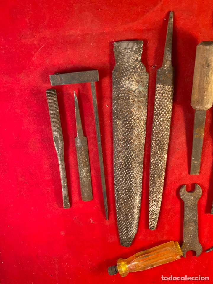 Antig&uuml;edades: Lote de herramientas antiguas - Foto 4