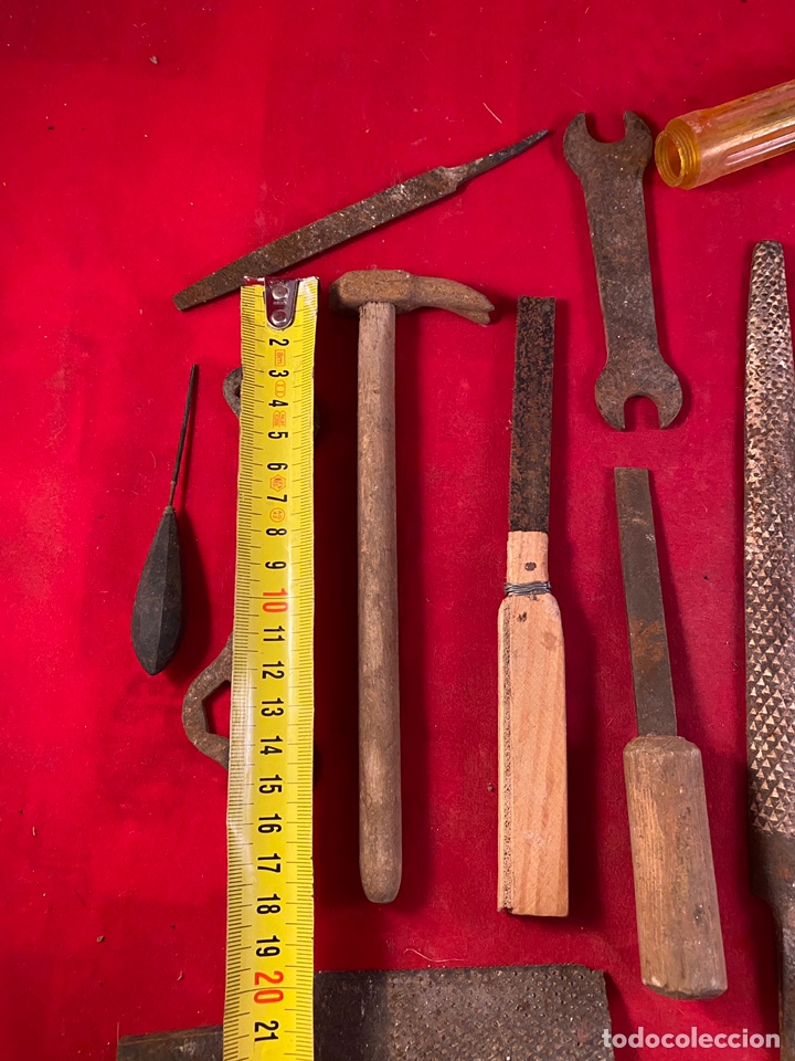Antig&uuml;edades: Lote de herramientas antiguas - Foto 7