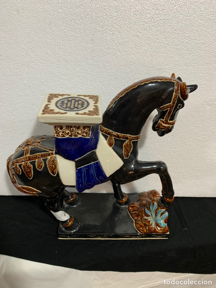 Antig&uuml;edades: CABALLO ANTIGUO EN PORCELANA - Foto 4