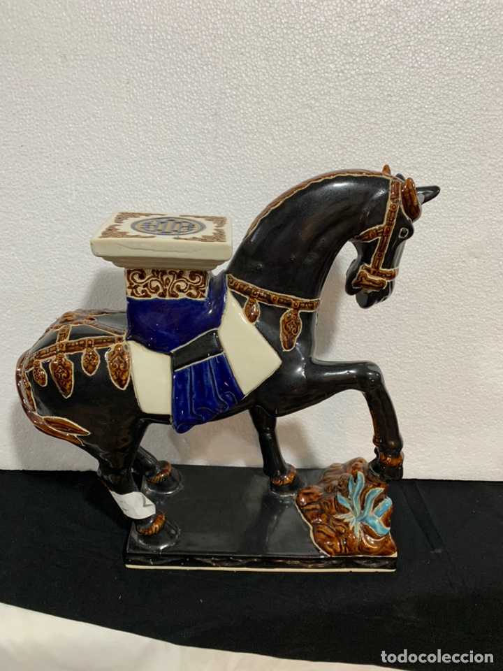Antig&uuml;edades: CABALLO ANTIGUO EN PORCELANA - Foto 5