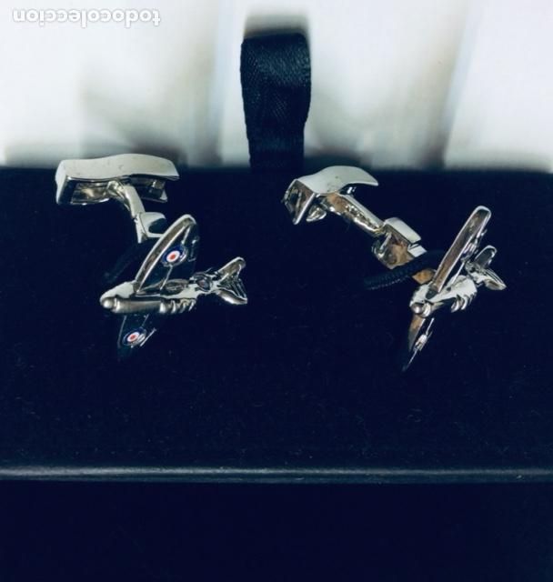 Antig&uuml;edades: GEMELOS T.M.LEWIN - SILVER BLK - AIRPLANE. - Foto 2