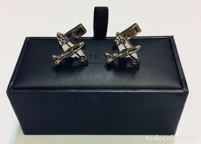 Antig&uuml;edades: GEMELOS T.M.LEWIN - SILVER BLK - AIRPLANE. - Foto 3