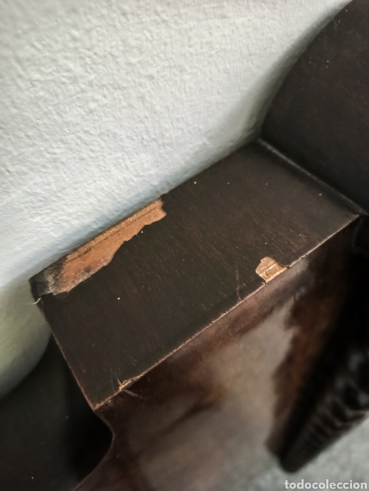 Antig&uuml;edades: Cama de Nogal con columnas salom&oacute;nicas - Foto 10
