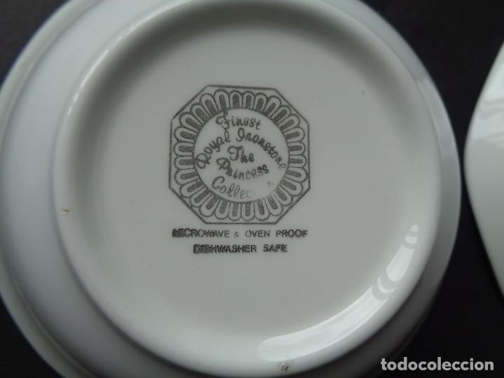 Antig&uuml;edades: PAREJA DE BOLS DE CERAMICA CON MARCA - Foto 4
