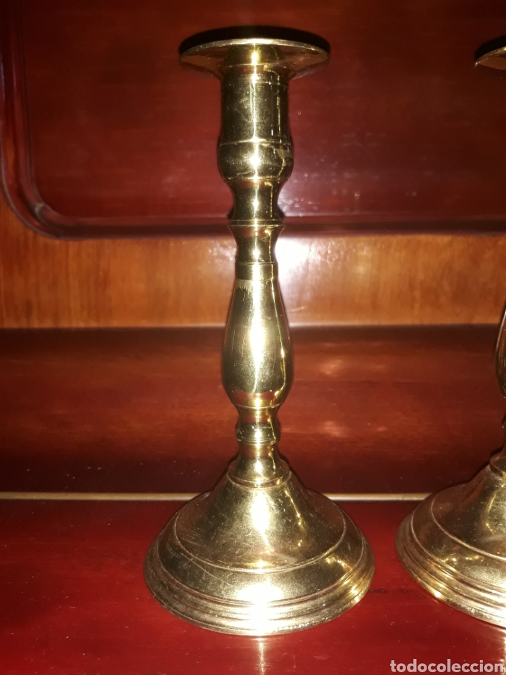 Antig&uuml;edades: Pareja de Candelabros - Foto 2