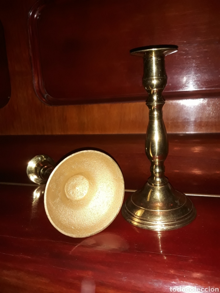 Antig&uuml;edades: Pareja de Candelabros - Foto 3