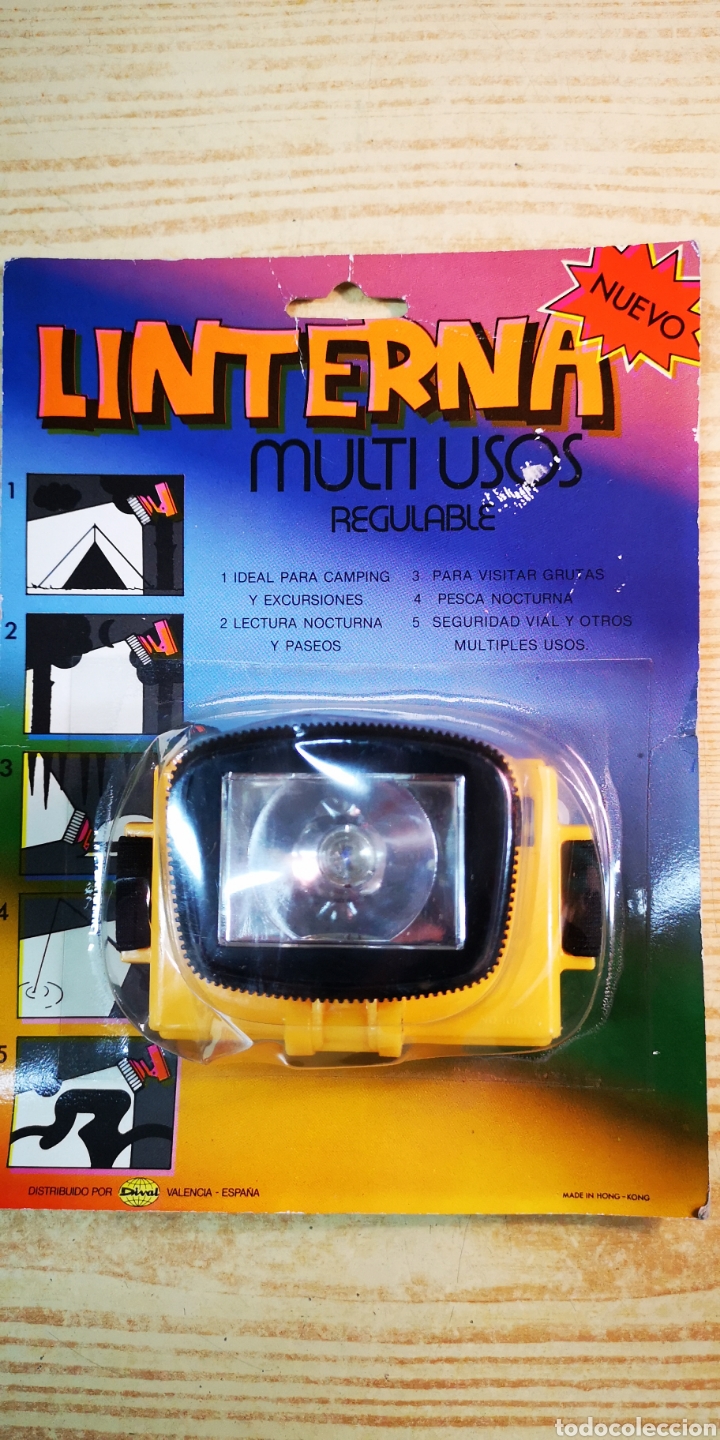 Antig&uuml;edades: Linterna multiusos antigua con precinto original - Foto 2