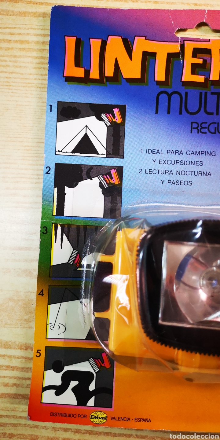 Antig&uuml;edades: Linterna multiusos antigua con precinto original - Foto 3