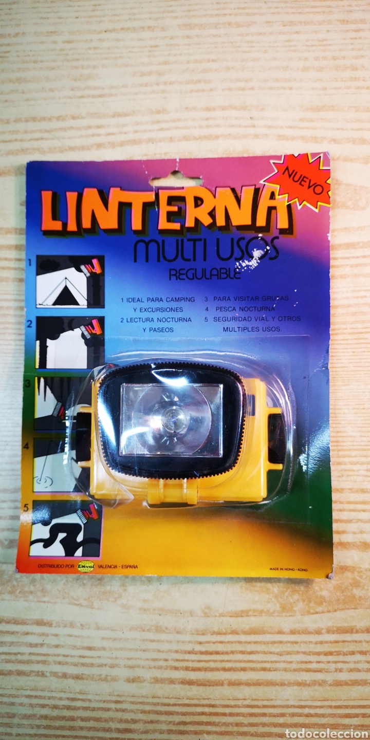 Antig&uuml;edades: Linterna multiusos antigua con precinto original - Foto 1