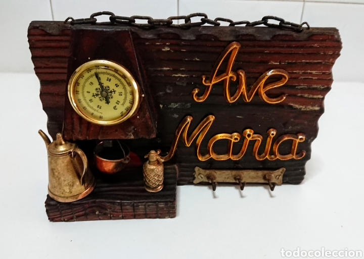 Antig&uuml;edades: Antiguo Llavero de Pared Porta Llaves