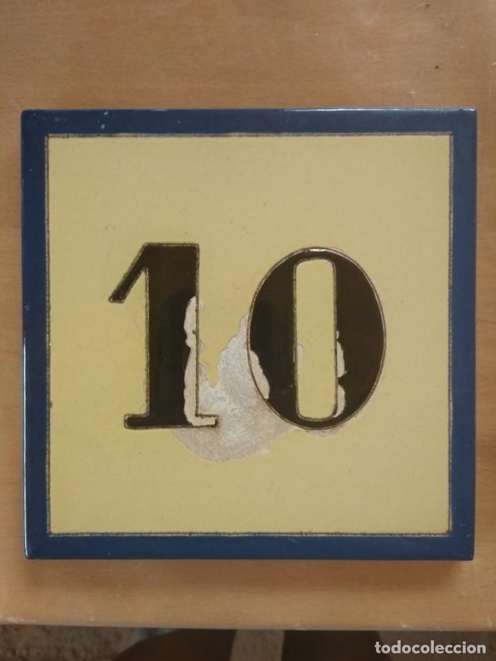 Antig&uuml;edades: Azulejo n&uacute;mero 10 - Antiguo - Foto 1