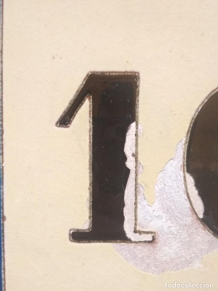 Antig&uuml;edades: Azulejo n&uacute;mero 10 - Antiguo - Foto 3