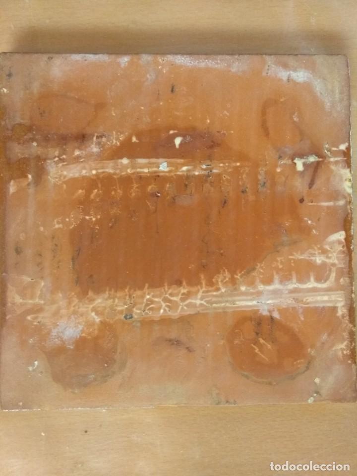 Antig&uuml;edades: Azulejo n&uacute;mero 10 - Antiguo - Foto 6