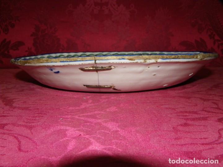 Antig&uuml;edades: Plato Manises siglo XIX - Foto 5
