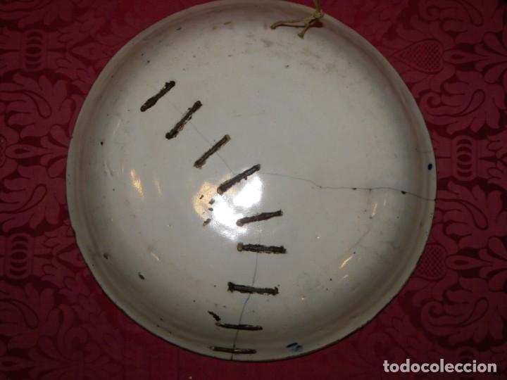 Antig&uuml;edades: Plato Manises siglo XIX - Foto 6