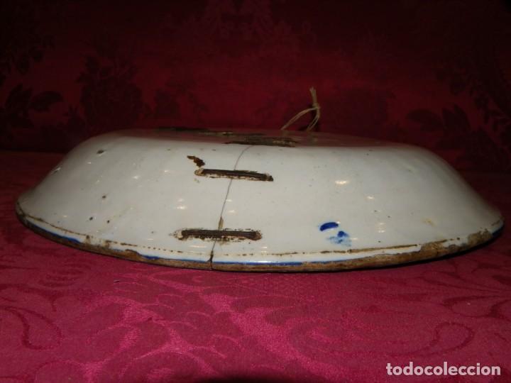 Antig&uuml;edades: Plato Manises siglo XIX - Foto 9