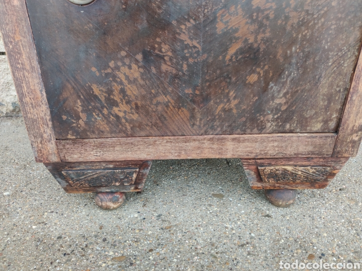 Antig&uuml;edades: ANTIGUA MESITA DE MADERA - Foto 3