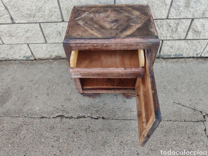 Antig&uuml;edades: ANTIGUA MESITA DE MADERA - Foto 4