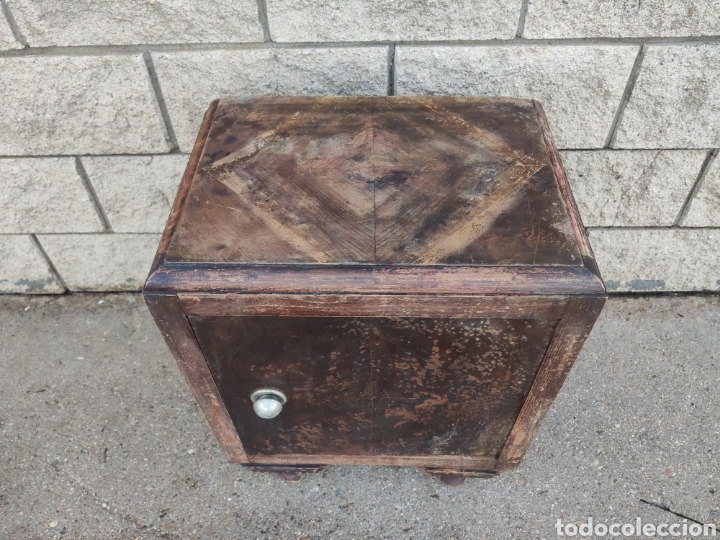 Antig&uuml;edades: ANTIGUA MESITA DE MADERA - Foto 6