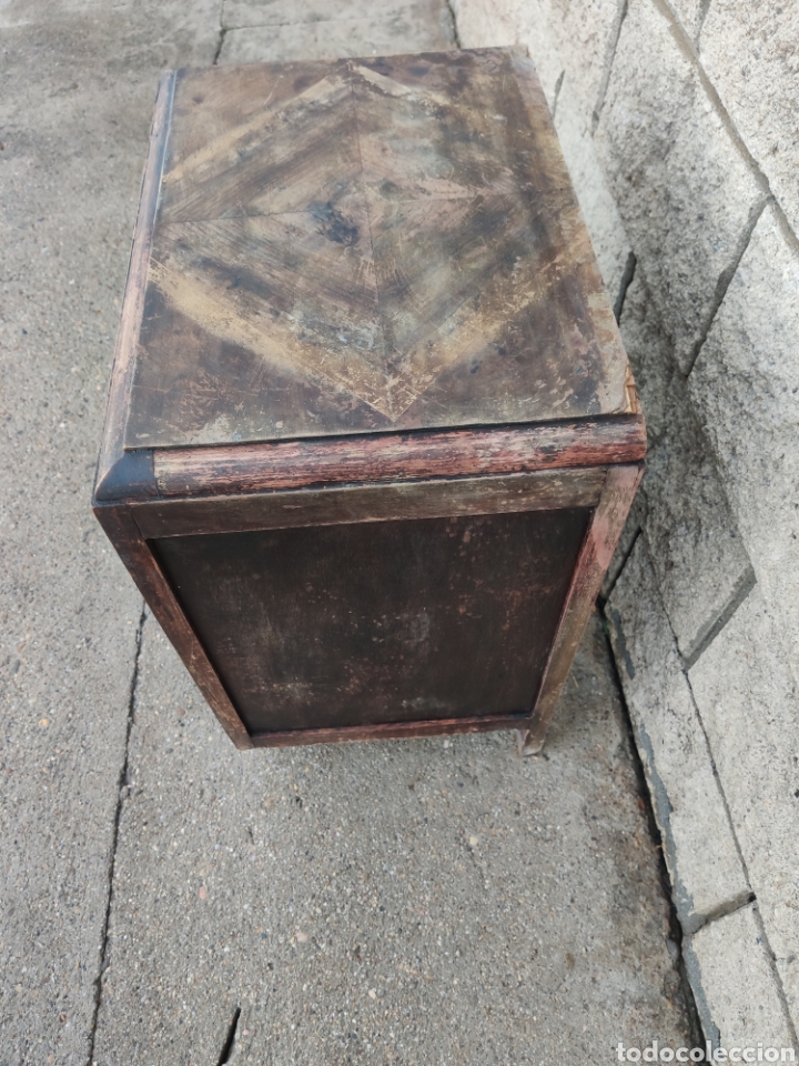 Antig&uuml;edades: ANTIGUA MESITA DE MADERA - Foto 7