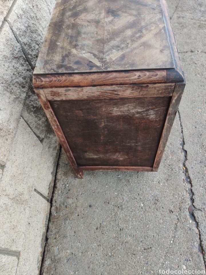 Antig&uuml;edades: ANTIGUA MESITA DE MADERA - Foto 8