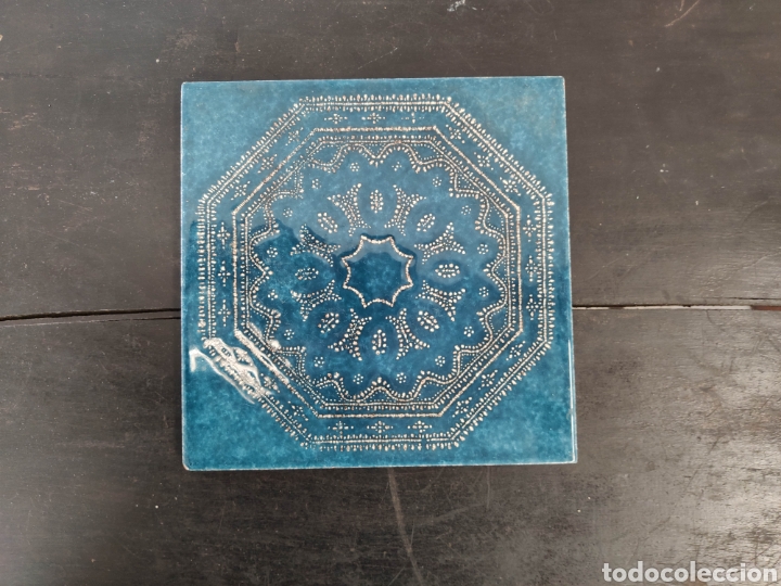 Antig&uuml;edades: ANTIGUO AZULEJO PARA DECORACI&Oacute;N - Foto 1
