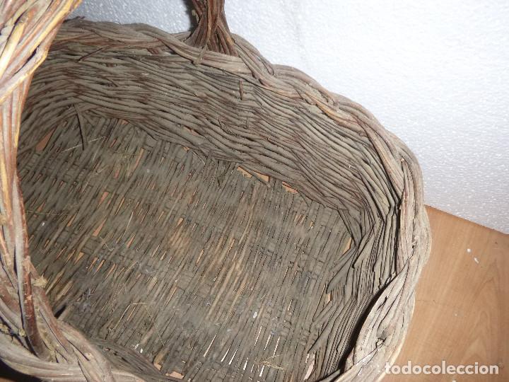 Antig&uuml;edades: ANTIGUA CESTA M1MBRE - Foto 2