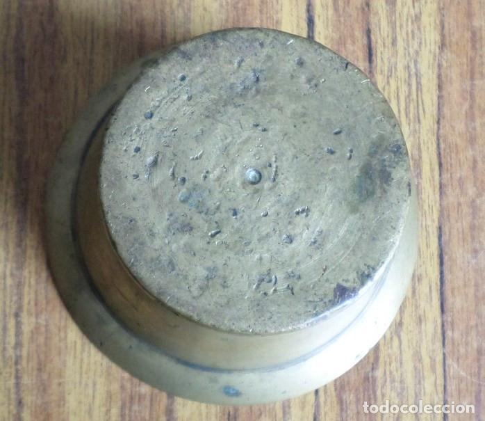 Antig&uuml;edades: Almirez antiguo de bronce sin mazo - Foto 4