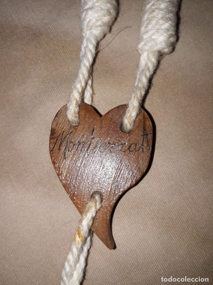 Antig&uuml;edades: Rosario de madera para pared - Foto 2