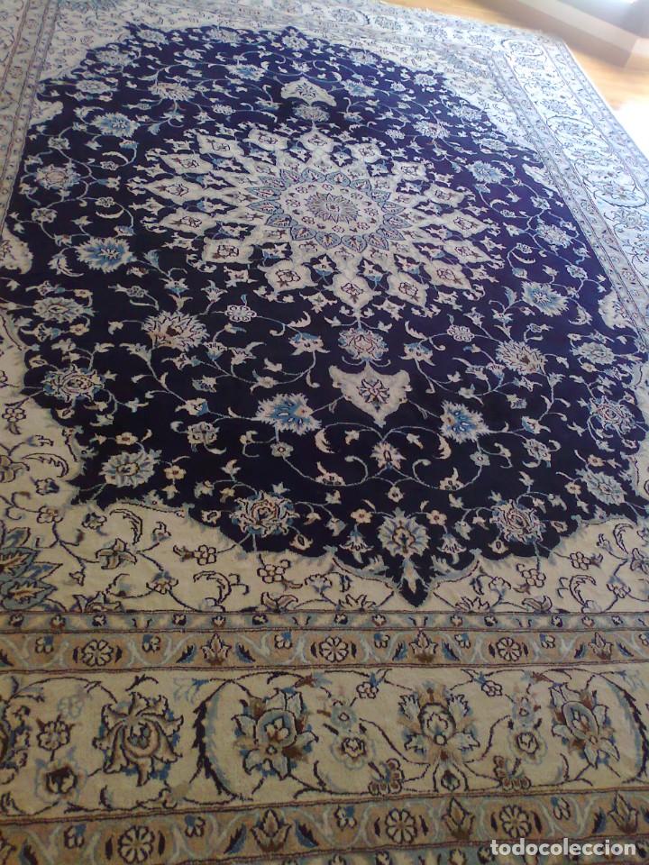Antig&uuml;edades: Alfombra persa nain - Foto 2