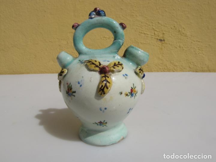 Antig&uuml;edades: 1- Peque&ntilde;o botijo manises - Foto 3