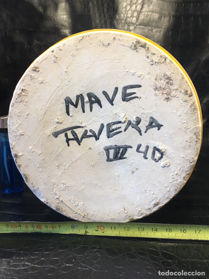 Antig&uuml;edades: Jarra Talavera Mave - Foto 3