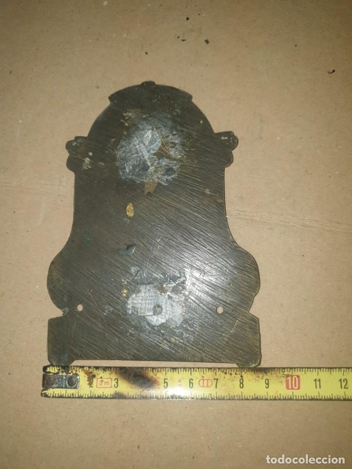 Antig&uuml;edades: Cristo placa bronce - Foto 3